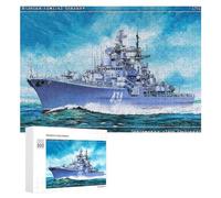 Jigsaw Puzzles for Adults 300 PCS Admiral Ushakov Destroyer Puzzle for Adults Hands-on Game Wall Decoration Fun Activities at Home 300 PCS