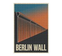 Jigsaw Puzzles for Adults 300 PCS Berlin Wall Jigsaw Puzzle Toy Wall Decor Analysis And Logic Challenging To Complete 300 PCS