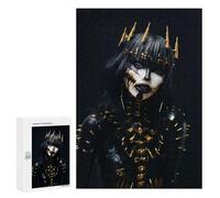 Jigsaw Puzzles for Adults 300 PCS Black And Gold Dark Queen Jigsaws for Adults Toy Wall Decor Perfect Decoration Challenging To Complete 300 PCS