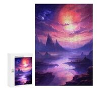 Jigsaw Puzzles for Adults 300 PCS Celestial Wilderness Jigsaws for Adults Relax Games Presents for Women Gifts for Friends And Family 300 PCS