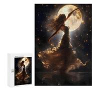 Jigsaw Puzzles for Adults 300 PCS Dance Under The Moonlight Puzzle for Adults Relax Games Difficult Hard Gifts for Friends And Family 300 PCS