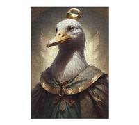 Jigsaw Puzzles for Adults 300 PCS Duck Mystical Creatures Adult Puzzles Family Game Presents for Women Christmas Birthday Gifts 300 PCS