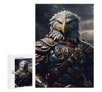 Jigsaw Puzzles for Adults 300 PCS Eagle Armor Fighting Adult Jigsaw Puzzle Relax Games Wall Decoration Gifts for Friends And Family 300 PCS
