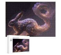 Jigsaw Puzzles for Adults 300 PCS Enchanted Rabbit A Mystical Artwork Jigsaws for Adults Fun Games Perfect Decoration Challenging To Complete 300 PCS