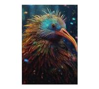 Jigsaw Puzzles for Adults 300 PCS Glowing Kiwi Bird Jigsaws for Adults Relaxing Games Wall Decoration Fun Activities at Home 300 PCS