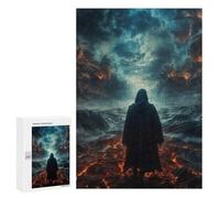 Jigsaw Puzzles for Adults 300 PCS God Descent Into Madness Adult Puzzles Brain Teaser Game Presents for Women Gifts for Friends And Family 300 PCS