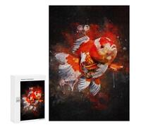 Jigsaw Puzzles for Adults 300 PCS Lohan Splatter Adult Puzzles Brain Teaser Game Presents for Women Gifts for Friends And Family 300 PCS