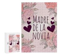 Jigsaw Puzzles for Adults 300 PCS Madre De La Novia Spanish Puzzle for Adults Hands-on Game Wall Decoration Fun Activities at Home 300 PCS