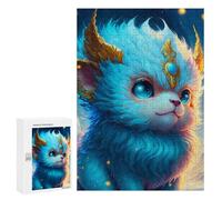 Jigsaw Puzzles for Adults 300 PCS Magical Fantasy Creature Artwork -1 Puzzle For Teenagerss But Fun And Humorous Wishlist with Santa Claus Unique Birthday And Xmas Gifts 300 PCS