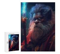 Jigsaw Puzzles for Adults 300 PCS Magical Wizard Portrait Jigsaw Puzzle Family Game But Fun And Humorous Birthday Present, Gifts, 300 PCS