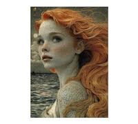 Jigsaw Puzzles for Adults 300 PCS Mermaids Whisper Jigsaws for Adults Relaxing Games Wall Decoration Fun Activities at Home 300 PCS