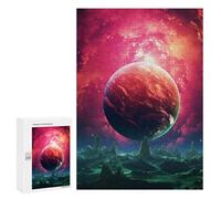 Jigsaw Puzzles for Adults 300 PCS Mystical Planet Sky Puzzle for Adults Relax Games Difficult Hard Gifts for Friends And Family 300 PCS