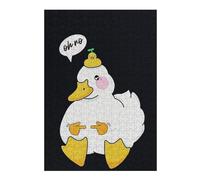 Jigsaw Puzzles for Adults 300 PCS Oh No Duck Jigsaws for Adults Relaxing Games Wall Decoration Fun Activities at Home 300 PCS