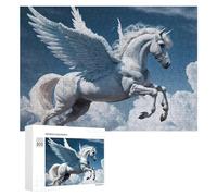 Jigsaw Puzzles for Adults 300 PCS Pegasus in Flight Jigsaws for Adults Fun Games Perfect Decoration Challenging To Complete 300 PCS