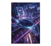 Jigsaw Puzzles for Adults 300 PCS Quantum Drift Jigsaw Puzzle Toy Wall Decor Analysis And Logic Challenging To Complete 300 PCS