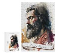 Jigsaw Puzzles for Adults 300 PCS Saint Matthew The Apostle Adult Jigsaw Puzzle Relax Games Wall Decoration Gifts for Friends And Family 300 PCS