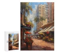 Jigsaw Puzzles for Adults 300 PCS San Diego Art USA Adult Jigsaw Puzzle Relax Games Wall Decoration Gifts for Friends And Family 300 PCS