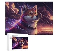 Jigsaw Puzzles for Adults 300 PCS Thundering Canine Majesty -33 Teenagers Puzzles DIY Toys Home Decoration Unique Birthday And Xmas Gifts 300 PCS