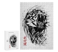 Jigsaw Puzzles for Adults 300 PCS Tiger Japan Jigsaws for Adults Relax Games Presents for Women Gifts for Friends And Family 300 PCS