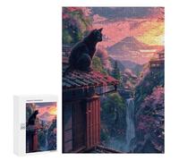 Jigsaw Puzzles for Adults 300 PCS Tokyo at Sunset Jigsaws for Adults Relax Games Presents for Women Gifts for Friends And Family 300 PCS