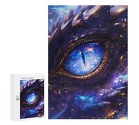 Jigsaw Puzzles for Adults 300 PCS Universe Cosmic Dragon Eye Adult Jigsaw Puzzle Relax Games Wall Decoration Gifts for Friends And Family 300 PCS