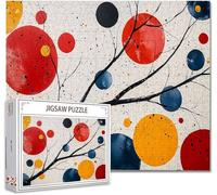 Jigsaw Puzzles for Adults 300 Piece color Difficult Impossible Puzzle Educational Games Improve Memory Stress Reliever with Poster Included Compact Box the any Occasion or Holiday I-8