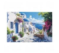 Jigsaw Puzzles for Adults 300 Piece Flower Large Puzzle Ocean, Difficult Challenging Family Games for The Whole for Women, Wooden Jigsaws with Gift Box Packaging, Home Room Decor 38x26cm D-497