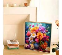 Jigsaw Puzzles for Adults 300 piece Flowers Vase, 300 Piece Difficult jigsaw puzzles for adults, Challenging Jigsaws 300 pieces, Puzzle Game for The Whole for Women, Gifts for Men 35x35cm