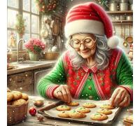 Jigsaw Puzzles for Adults 300 piece Grandma'S Cookies, 300 Piece Difficult jigsaw puzzles for adults, Challenging Jigsaws 300 pieces, Puzzle Game for The Whole for Women, Gifts for Men 35x35cm