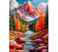 Jigsaw Puzzles for Adults 300 Piece jigsaw puzzles for Adult Educational Game Challenge Toy 300 Pieces Puzzle Challenging Games for The Whole for adults,Mountains Rivers Stones puzzle Gifts