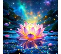 Jigsaw Puzzles for Adults 300 piece Shining Lotus, 300 Piece Difficult jigsaw puzzles for adults, Challenging Jigsaws 300 pieces, Puzzle Game for The Whole for Women, Gifts for Men 35x35cm
