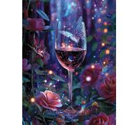 Jigsaw Puzzles for Adults 300 Piece Woods Firefly Rose, Jigsaws 300 pieces for adults Family Activity, Challenging puzzles Games, Colourful, Beautiful Decoration Puzzle