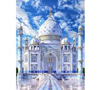 Jigsaw Puzzles for Adults 300 pieces,Indian Temple Scenery puzzles for adults,Classic Educational Games DIY Handwork Puzzle for Home Decor Gift