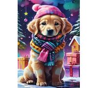 Jigsaw Puzzles for Adults 300, Puzzles for Adults Animal Dog, Challenging Difficult Logic Puzzle, Puzzle 300 Pieces for Adult 15.6 x 11 inch
