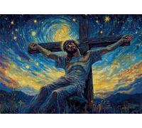 Jigsaw Puzzles for Adults 300 Religion Impossible Jigsaw for Adults Educational Games Man Puzzle 300 Pieces Suitable Beginners and Girl Aged 14 up Also as Women and Men Beautiful Gifts 40x28cm C-1010