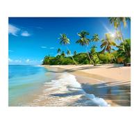 Jigsaw Puzzles for Adults 300, Tropical Plant Beach Puzzle, Challenging Puzzles, Perfect for Relaxation, Creativity & Gift Giving 300 Piece Puzzle Games for Adults