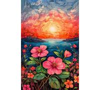 Jigsaw Puzzles for Adults 300, Watercolor Landscape, Impossible Puzzle for Adults Educational Games, Challenging Puzzles, Puzzle Game for Men Women Elders Seniors