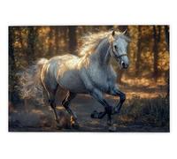 Jigsaw Puzzles for Adults 3000, 3000 Piece Jigsaw Puzzles for Adults, Challenging Wooden Jigsaws Puzzle for The Whole for Women, Puzzle for Home Wall Decor, Gifts for Women/Men, Theme: Horse, E-8