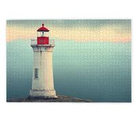 Jigsaw Puzzles for Adults 3000, 3000 Piece Jigsaw Puzzles for Adults, Challenging Wooden Jigsaws Puzzle for The Whole for Women, Puzzle for Home Decor, Gifts for Women/Men, Theme: Lighthouse, C-10
