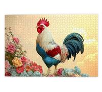 Jigsaw Puzzles for Adults 3000, 3000 Piece Jigsaw Puzzles for Adults, Challenging Wooden Jigsaws Puzzle for The Whole for Women, Puzzle for Home Wall Decor, Gifts for Women/Men, Theme: Chicken, C-74