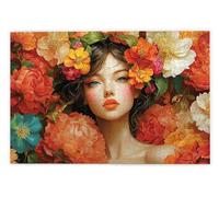 Jigsaw Puzzles for Adults 3000, 3000 Piece Jigsaw Puzzles for Adults, Challenging Wooden Jigsaws Puzzle for The Whole for Women, Puzzle for Home Wall Decor, Gifts for Women/Men, Theme: Goddess, B-10