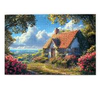 Jigsaw Puzzles for Adults 3000, 3000 Piece Jigsaw Puzzles for Adults, Challenging Wooden Jigsaws Puzzle for The Whole for Women, Puzzle for Home Wall Decor, Gifts for Women/Men, Theme: Garden, I-0