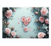 Jigsaw Puzzles for Adults 3000, 3000 Piece Jigsaw Puzzles for Adults, Challenging Wooden Jigsaws Puzzle for The Whole for Women, Puzzle for Home Wall Decor, Gifts for Women/Men, Theme: Rose, Z-48