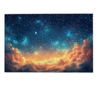 Jigsaw Puzzles for Adults 3000, 3000 Piece Jigsaw Puzzles for Adults, Challenging Wooden Jigsaws Puzzle for The Whole for Women, Puzzle for Home Decor, Gifts for Women/Men, Theme: Starry Sky, S-76