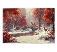 Jigsaw Puzzles for Adults 3000, 3000 Piece Jigsaw Puzzles for Adults, Challenging Wooden Jigsaws Puzzle for The Whole for Women, Puzzle for Home Wall Decor, Gifts for Women/Men, Theme: Landscape, B-96
