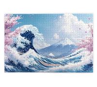 Jigsaw Puzzles for Adults 3000, 3000 Piece Jigsaw Puzzles for Adults, Challenging Wooden Jigsaws Puzzle for The Whole for Women, Puzzle for Home Decor, Gifts for Women/Men, Theme: Mount Fuji, F-46