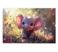 Jigsaw Puzzles for Adults 3000, 3000 Piece Jigsaw Puzzles for Adults, Challenging Wooden Jigsaws Puzzle for The Whole for Women, Puzzle for Home Wall Decor, Gifts for Women/Men, Theme: Elephant, C-62