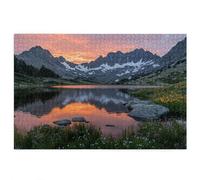 Jigsaw Puzzles for Adults 3000, 3000 Piece Jigsaw Puzzles for Adults, Wooden Puzzle Game for The Whole for Men, Landscape Puzzle for Christmas Decorations, Gifts for Women, Theme: Sunset Pattern, F-44