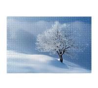 Jigsaw Puzzles for Adults 3000, 3000 Piece Jigsaw Puzzles for Adults, Wooden Puzzle Game for The Whole for Men, Tree Puzzle for Christmas Decorations, Gifts for Women, Theme: Winter Pattern, Z-98