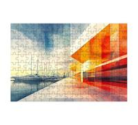 Jigsaw Puzzles for Adults 3000, Abstract Jigsaws 3000 Pieces for Adults, Impossible Jigsaws Puzzle Challenging Game for The Whole, Wooden Jigsaw Puzzles for Gifts for Women Men, Decor Theme:Boat -1632